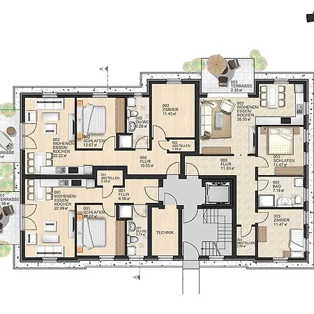 Haus Muschelsucher, Birkenstrasse 7a, App 3